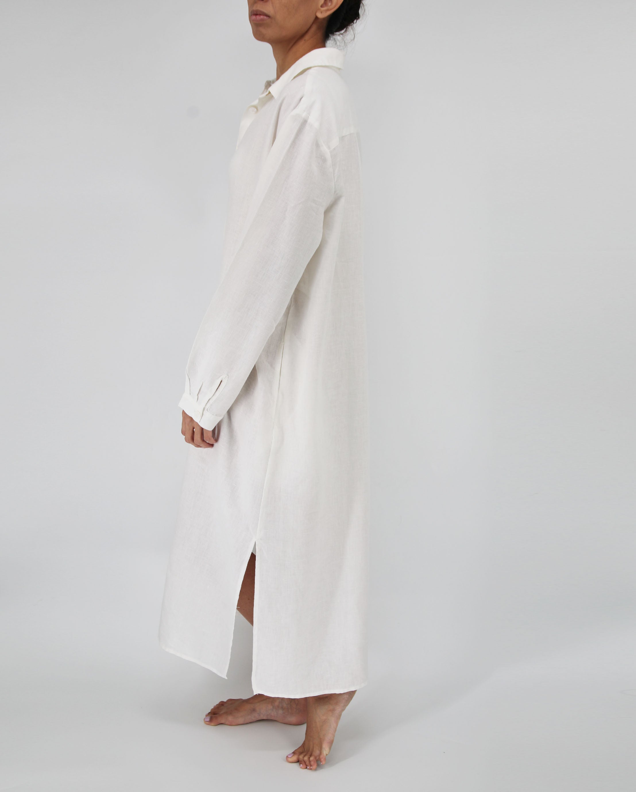 Tala French Linen Maxi Dress